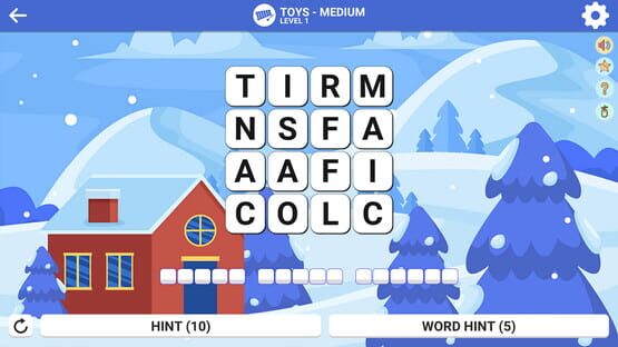Square Word: Hello Winter!❄️ screenshot 3