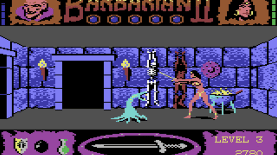 Barbarian II: The Dungeon of Drax Screenshot