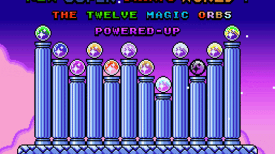 New Super Mario World 1: The Twelve Magic Orbs - Powered-Up Screenshot