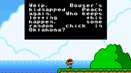 A Super Mario Adventure Screenshot