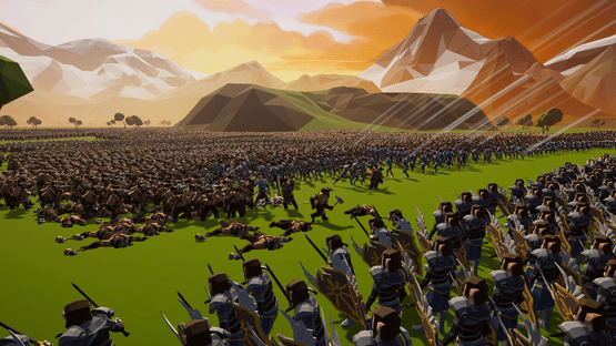 Polygon Fantasy Battle Simulator Screenshot