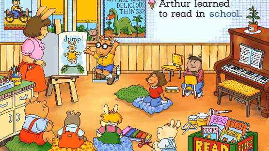 Arthur's Reading Race Screenshot