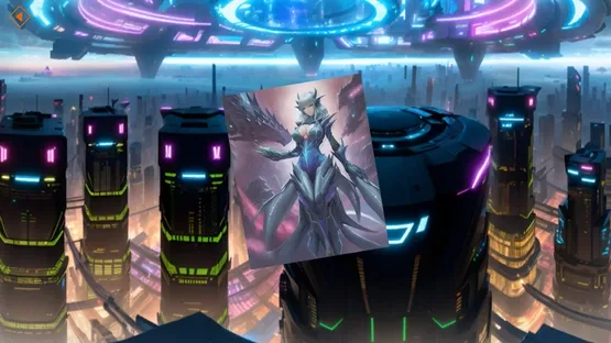 Anime Poly Puzzle: Sci-Fi Maidens screenshot 6