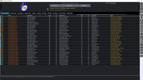 Front Office Football Nine screenshot 14