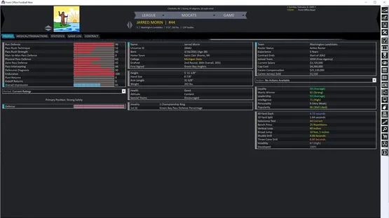 Front Office Football Nine screenshot 4