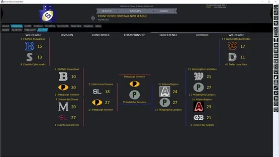 Front Office Football Nine screenshot 12