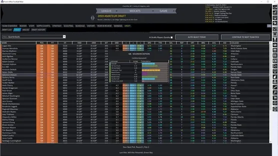 Front Office Football Nine screenshot 8