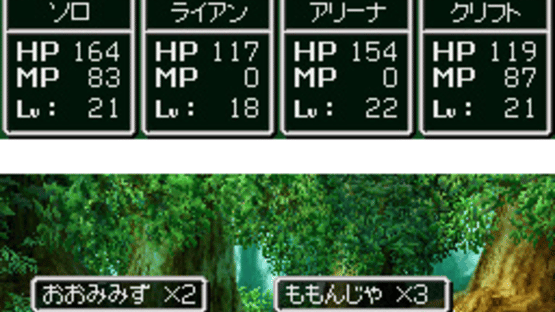 Dragon Quest IV: Michibikareshi Mono-tachi Screenshot