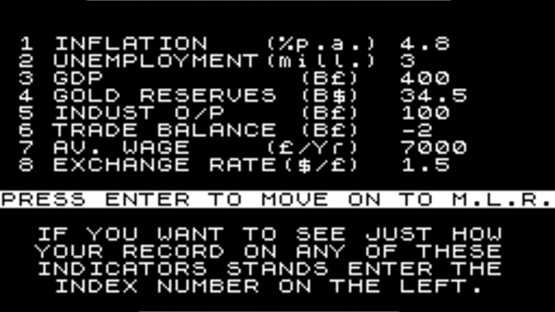 1984: A Game of Government Management Screenshot