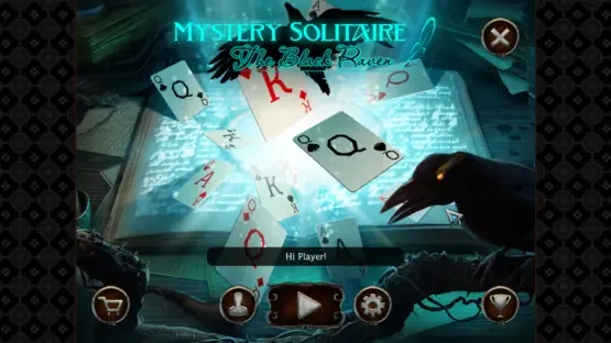 Mystery Solitaire: The Black Raven screenshot 3