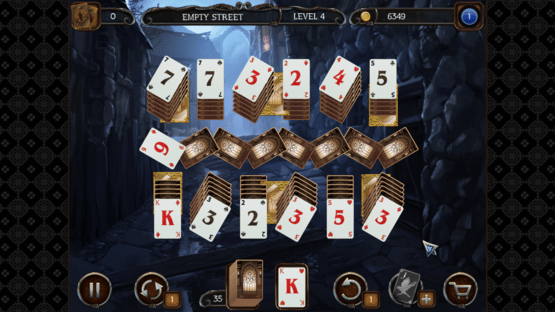 Mystery Solitaire: The Black Raven Screenshot
