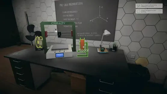 3D PrintMaster Simulator screenshot 1