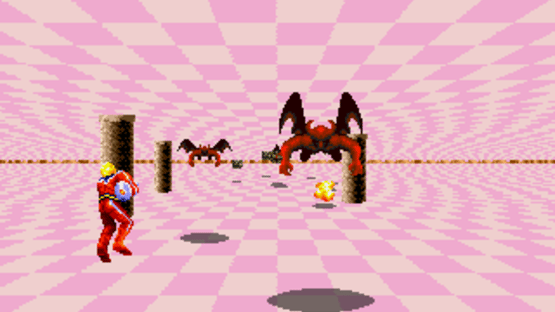 Space Harrier II Screenshot