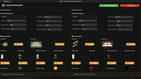 Draft Day Sports: Pro Basketball 2024 Screenshot