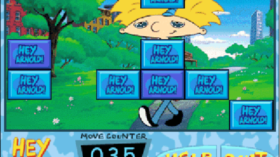 Hey Arnold!: Match-Master Screenshot