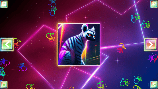 Neon Fantasy: Monkeys Screenshot