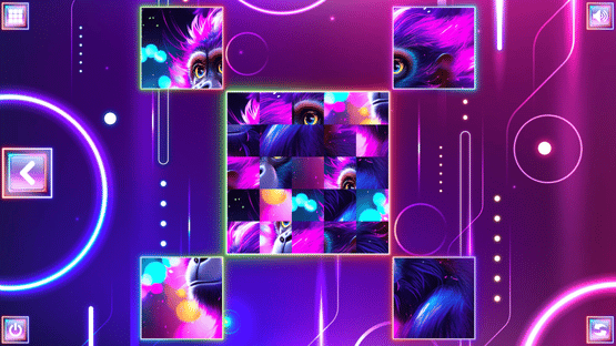 Neon Fantasy: Monkeys Screenshot