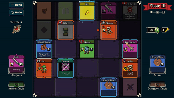 Lost For Swords Screenshot