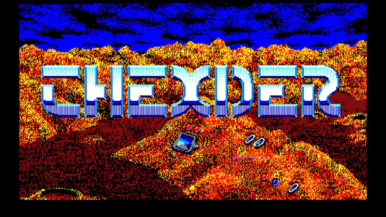 Eggconsole Thexder PC-8801mkIISR Screenshot