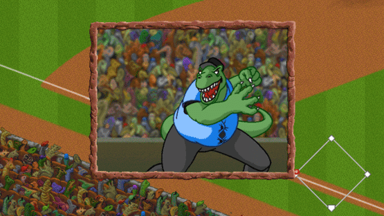 DinoMight Baseball Screenshot