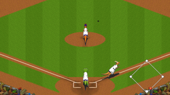 DinoMight Baseball Screenshot