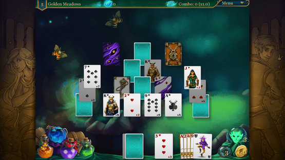 Magic Cards Solitaire 2: The Fountain of Life Screenshot