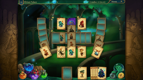Magic Cards Solitaire 2: The Fountain of Life Screenshot