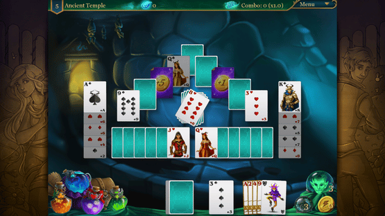 Magic Cards Solitaire 2: The Fountain of Life Screenshot