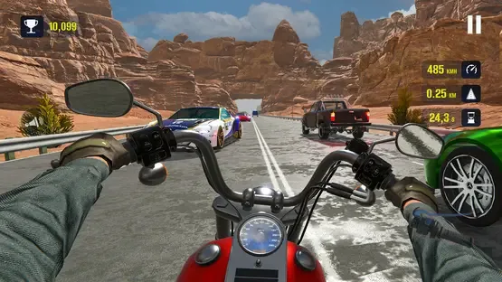 Moto Highway: Racing Speed Rush screenshot 7