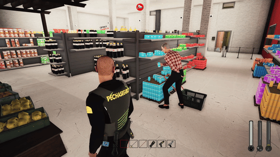 Supermarket Security Simulator Screenshot