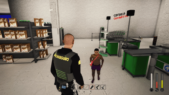 Supermarket Security Simulator Screenshot