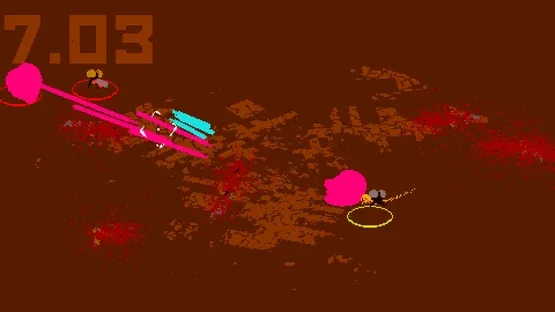 Bullethell gameplay screenshot 1
