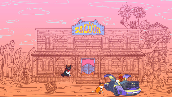 An Arcade Full of Cats: TimeWarp Trouble Screenshot