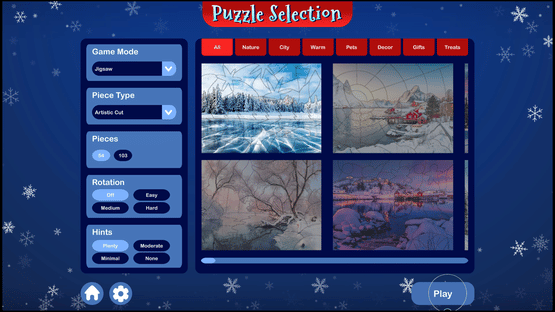 Puzzle Vacations: Christmas Screenshot