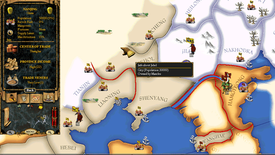 Europa Universalis II: Asia Chapters Screenshot