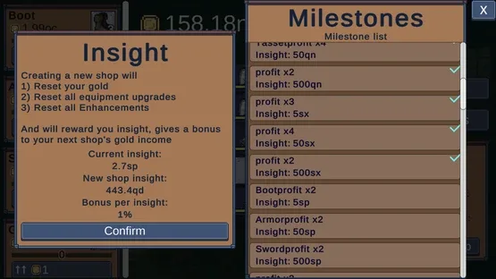 Weapon Shop Decillionaire screenshot 1