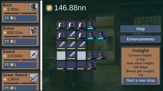 Weapon Shop Decillionaire screenshot 3