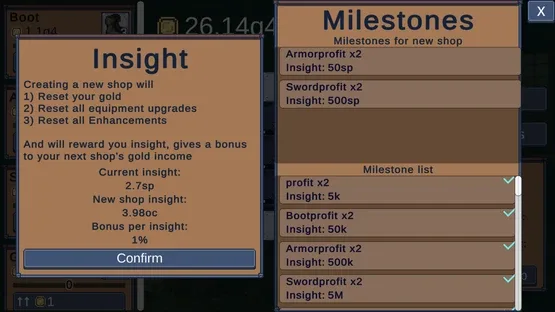 Weapon Shop Decillionaire screenshot 2
