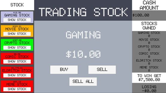 Simple Stock Trading Simulator screenshot 4