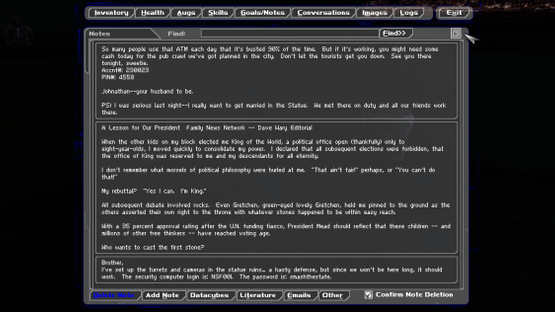 Deus Ex: Transcended Screenshot