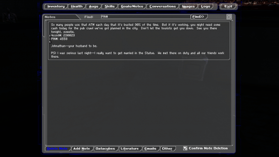 Deus Ex: Transcended Screenshot