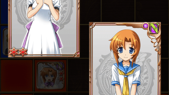 Higurashi Umineko Card Battle Team Screenshot