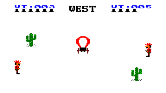 Juegue Con Su Amstrad 02: West Screenshot