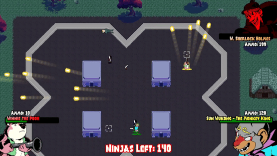 Inverse Ninjas vs. The Public Domain Screenshot