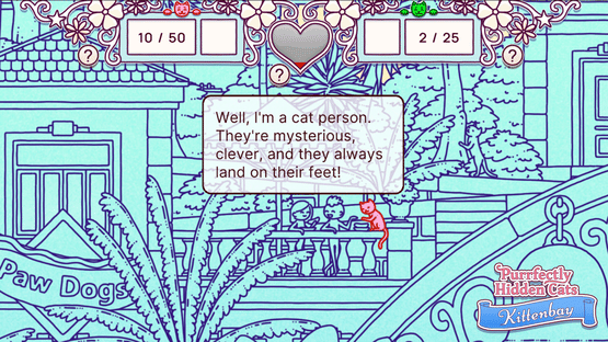 Purrfectly Hidden Cats: Kittenbay Screenshot