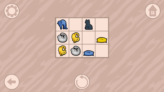 Cat Palette: Merging Colorful Kittens Screenshot