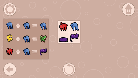 Cat Palette: Merging Colorful Kittens Screenshot