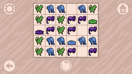 Cat Palette: Merging Colorful Kittens Screenshot