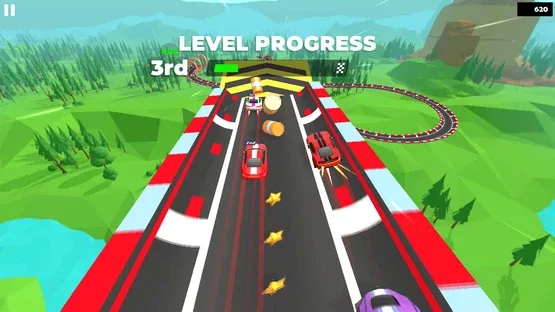 Skyline Sprint: Turbo Tracks screenshot 1
