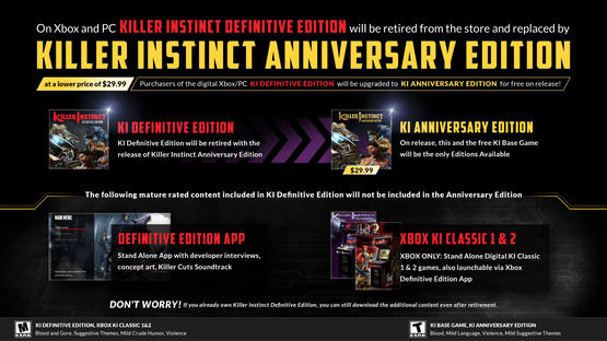 Killer Instinct: Anniversary Edition Screenshot